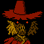 Batman's Scarecrow in NES style